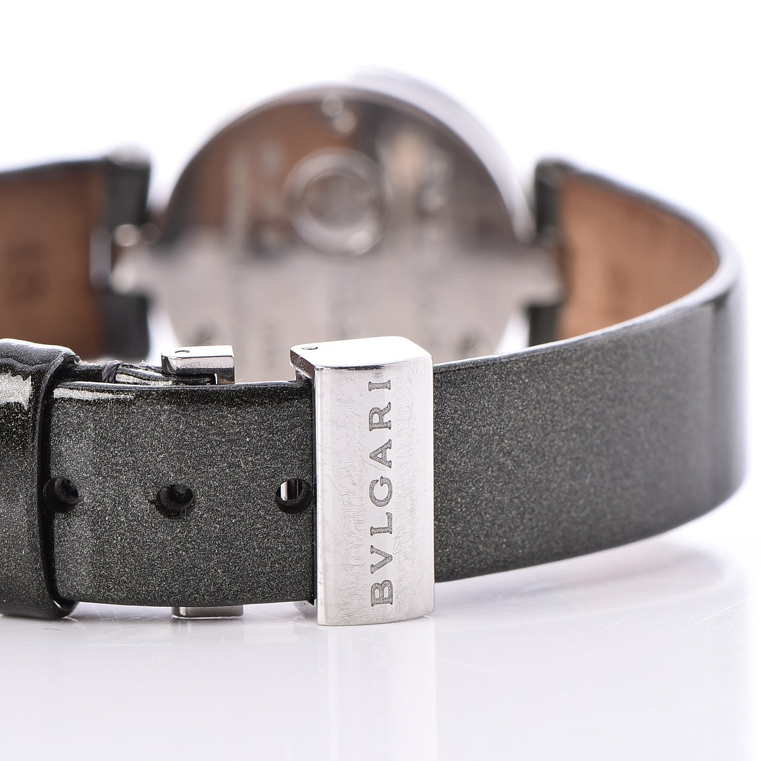 Bulgari Stainless Steel Calfskin 22mm B.Zero1 Quartz Watch Black 13 of 19
