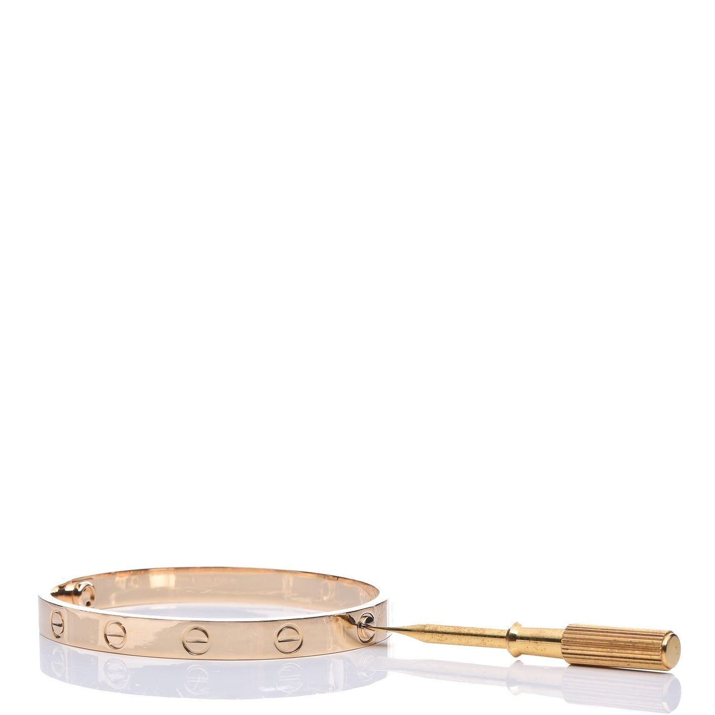 18K Yellow Gold LOVE Bracelet 16