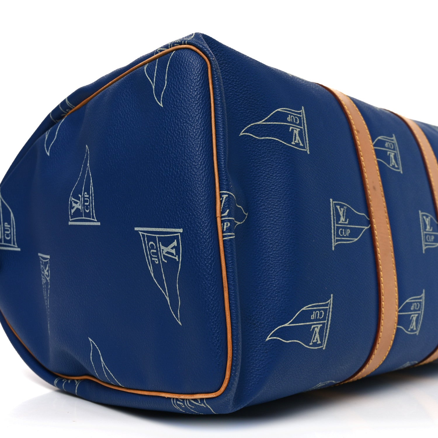 Louis Vuitton Americas Cup Keepall 45 Blue 7 of 9