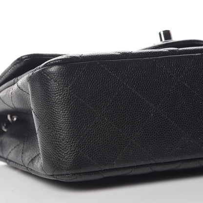 Chanel Iridescent Caviar Quilted Mini Rectangular Flap Black 8 of 10