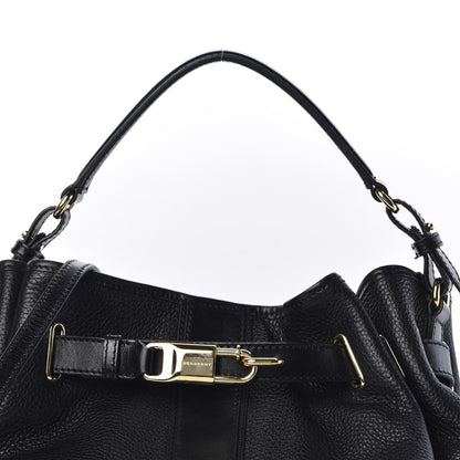 Burberry Grainy Calfskin Willenmore Hobo Black 10 of 10