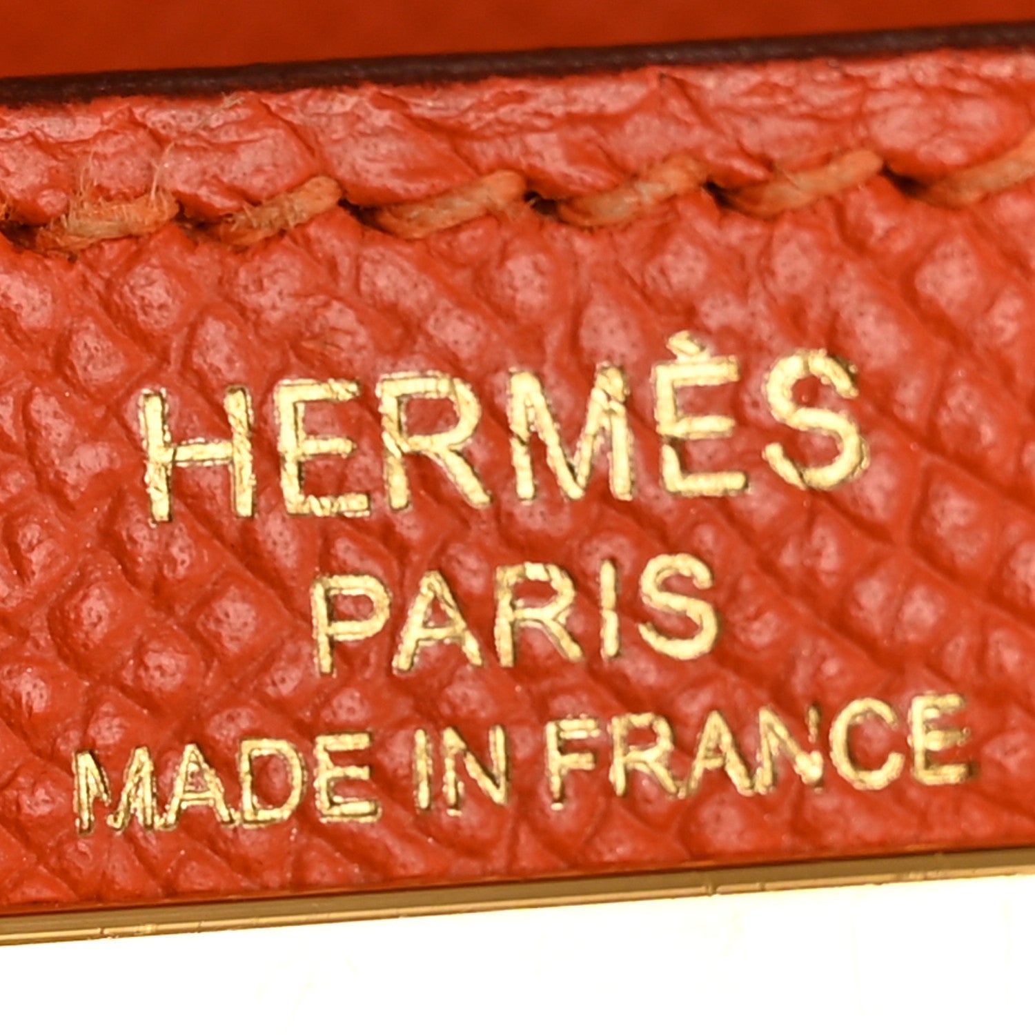 Hermes Epsom Kelly Sellier 28 Orange 6 of 12