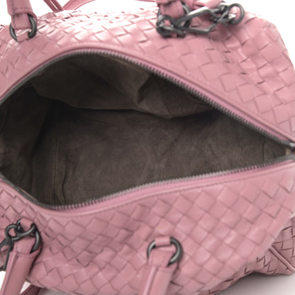 Bottega Veneta Nappa Intrecciato Satchel Dusty Rose 4 of 4