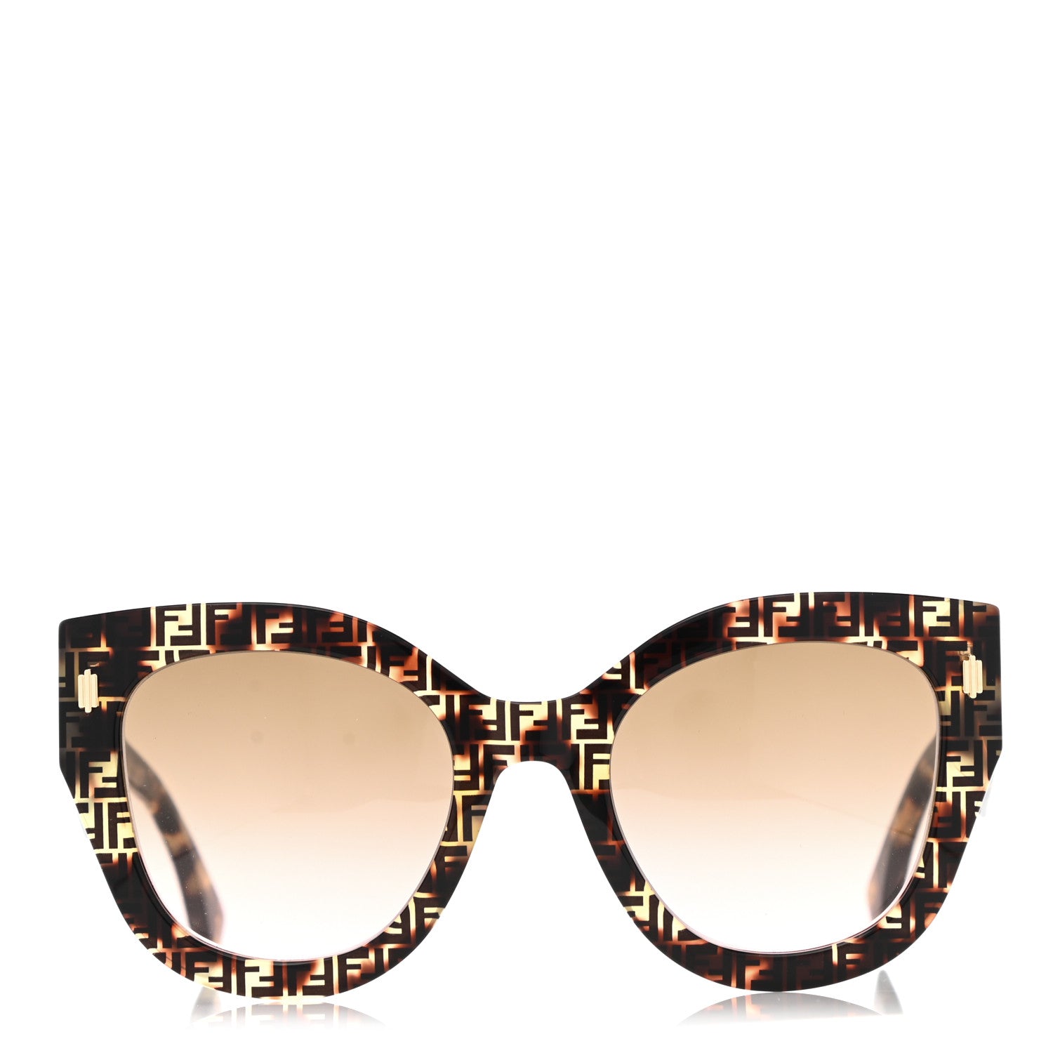 Fendi Acetate FF 53mm Sunglasses 0435/S Tortoise 2 of 7