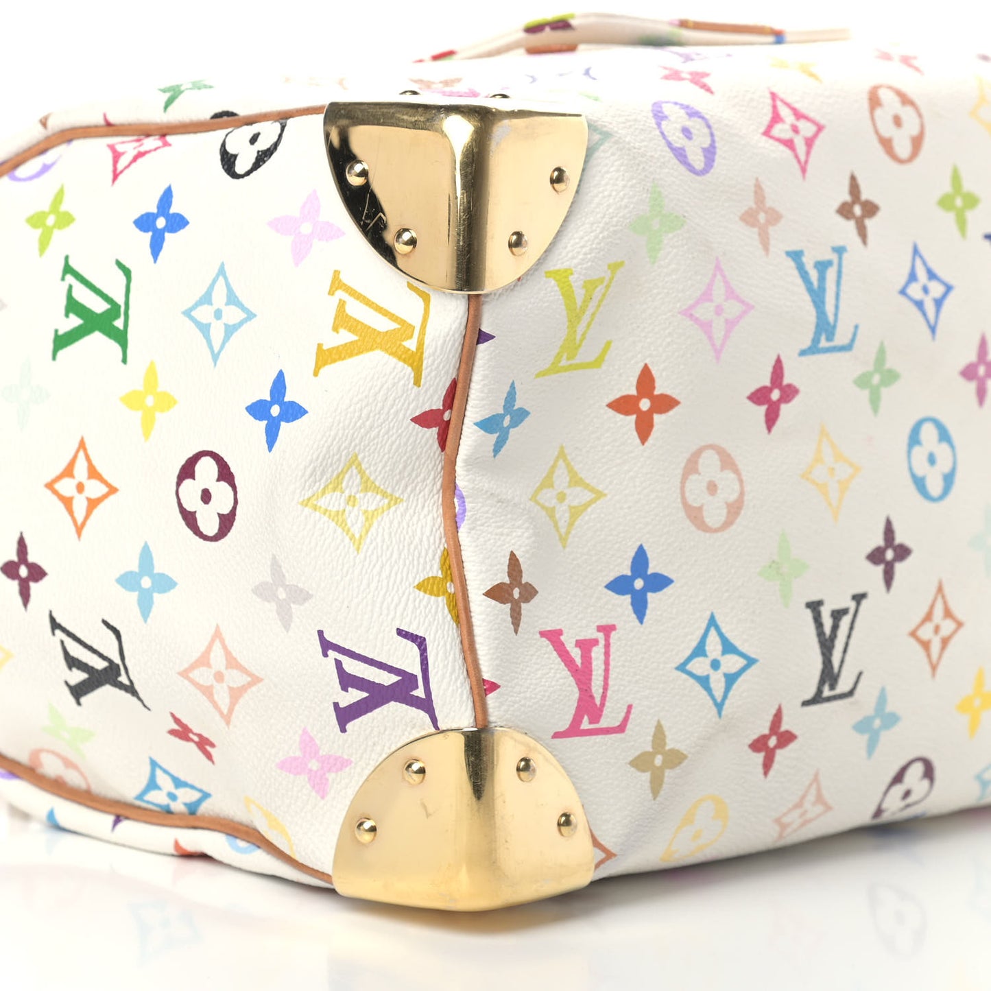Monogram Multicolor Speedy 30 White