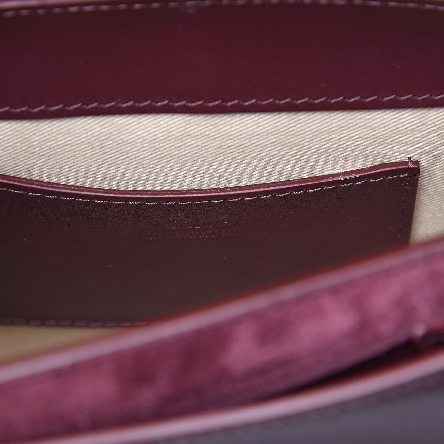 Chloe Calfskin Small Tess Bag Burnt Brown 6 of 12
