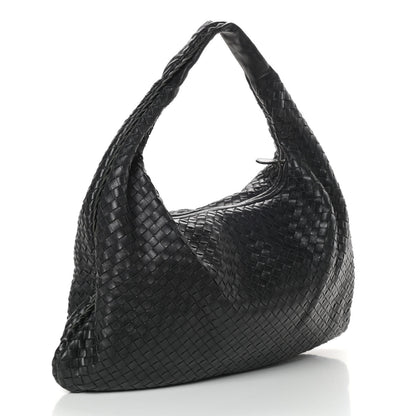 Bottega Veneta Nappa Intrecciato Large Veneta Hobo Black 3 of 9