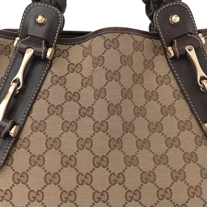 Gucci Monogram Small Pelham Shoulder Bag Dark Brown 8 of 13