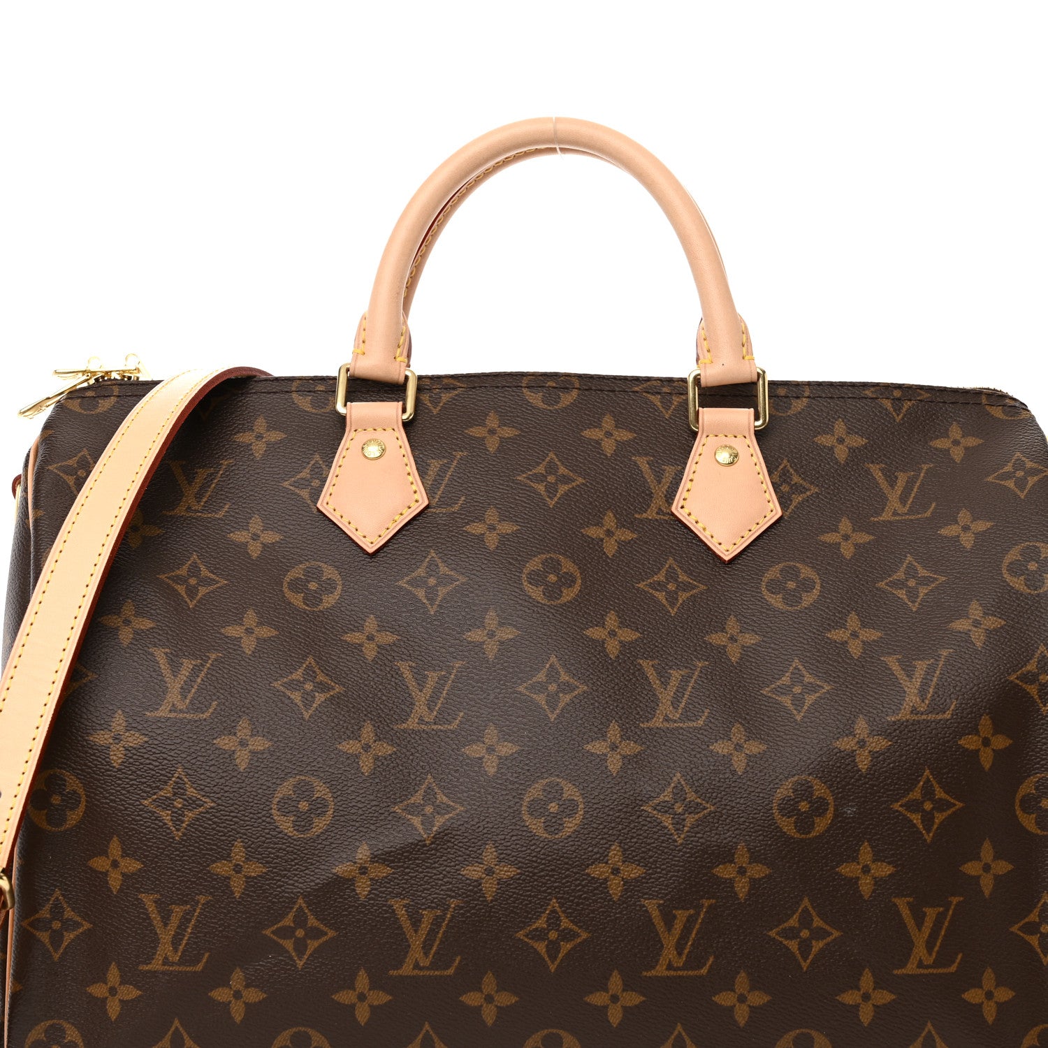 Louis Vuitton Monogram Speedy Bandouliere 35 8 of 11