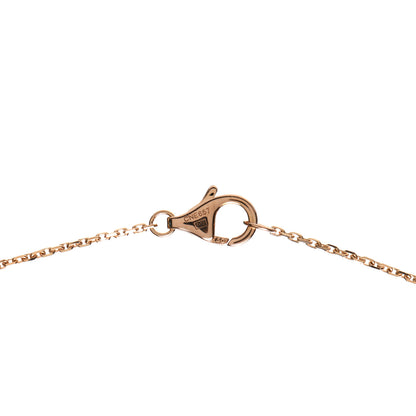 Cartier 18K Pink Gold Diamond Black Onyx XS Amulette de Cartier Pendant Necklace 4 of 7