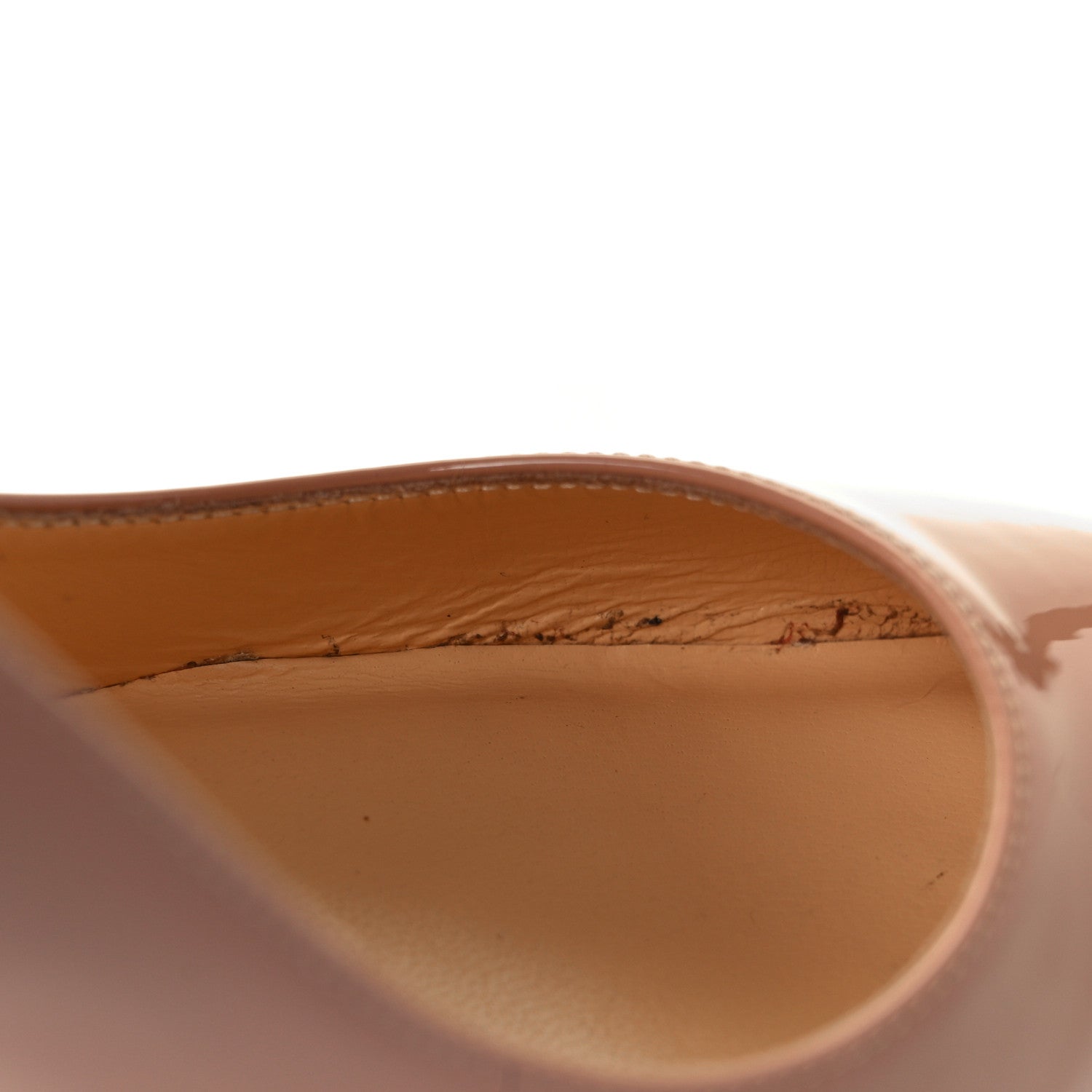 Christian Louboutin Patent Pigalle 85 Pumps 39 Nude 11 of 12