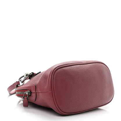 Gucci Calfskin Mini Dome Bag Burgundy 4 of 11