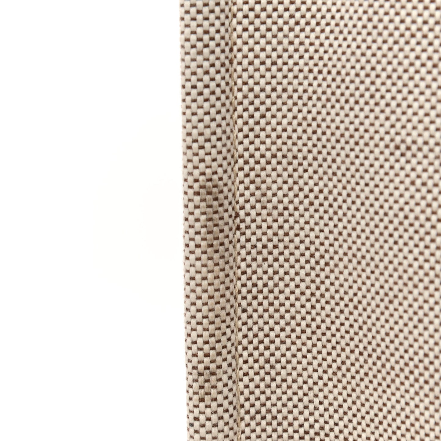 Cotton Calfskin Large Woody Ribbon Tote White Brown