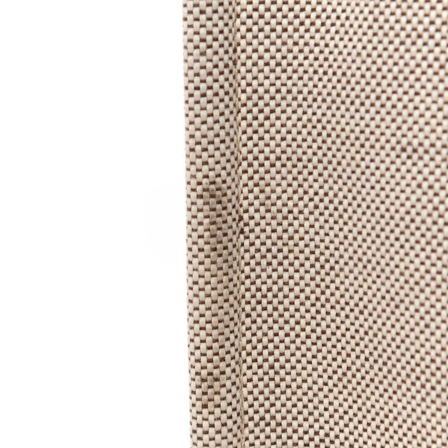 Chloe Cotton Calfskin Large Woody Ribbon Tote White Brown 9 of 9
