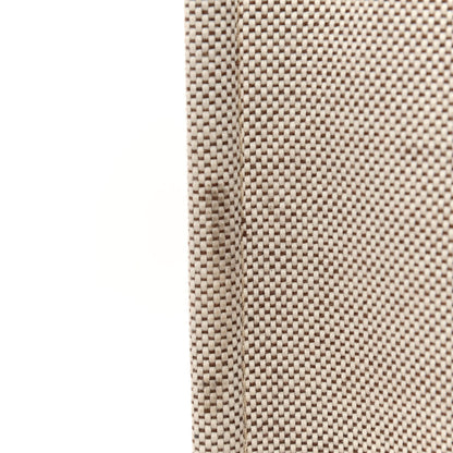 Chloe Cotton Calfskin Large Woody Ribbon Tote White Brown 9 of 9