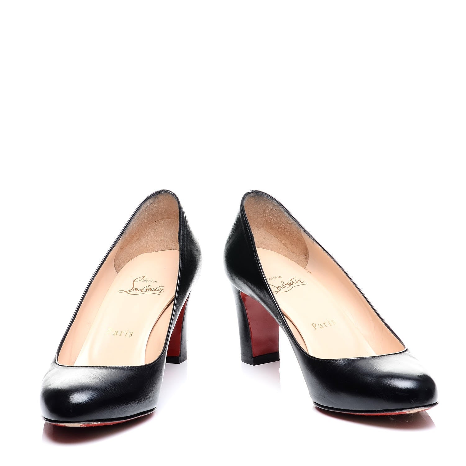 Christian Louboutin Kid Mistica 60 Pumps 37 Black 6 of 11