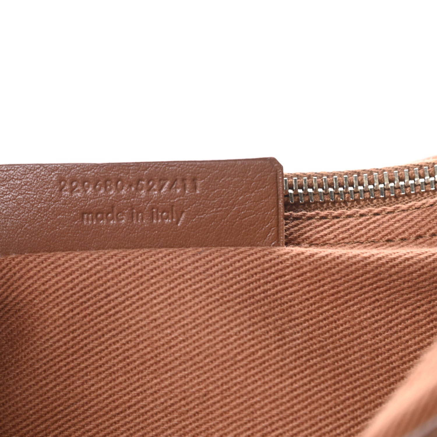 Saint Laurent Calfskin Canvas Medium Muse Two Brown 7 of 12