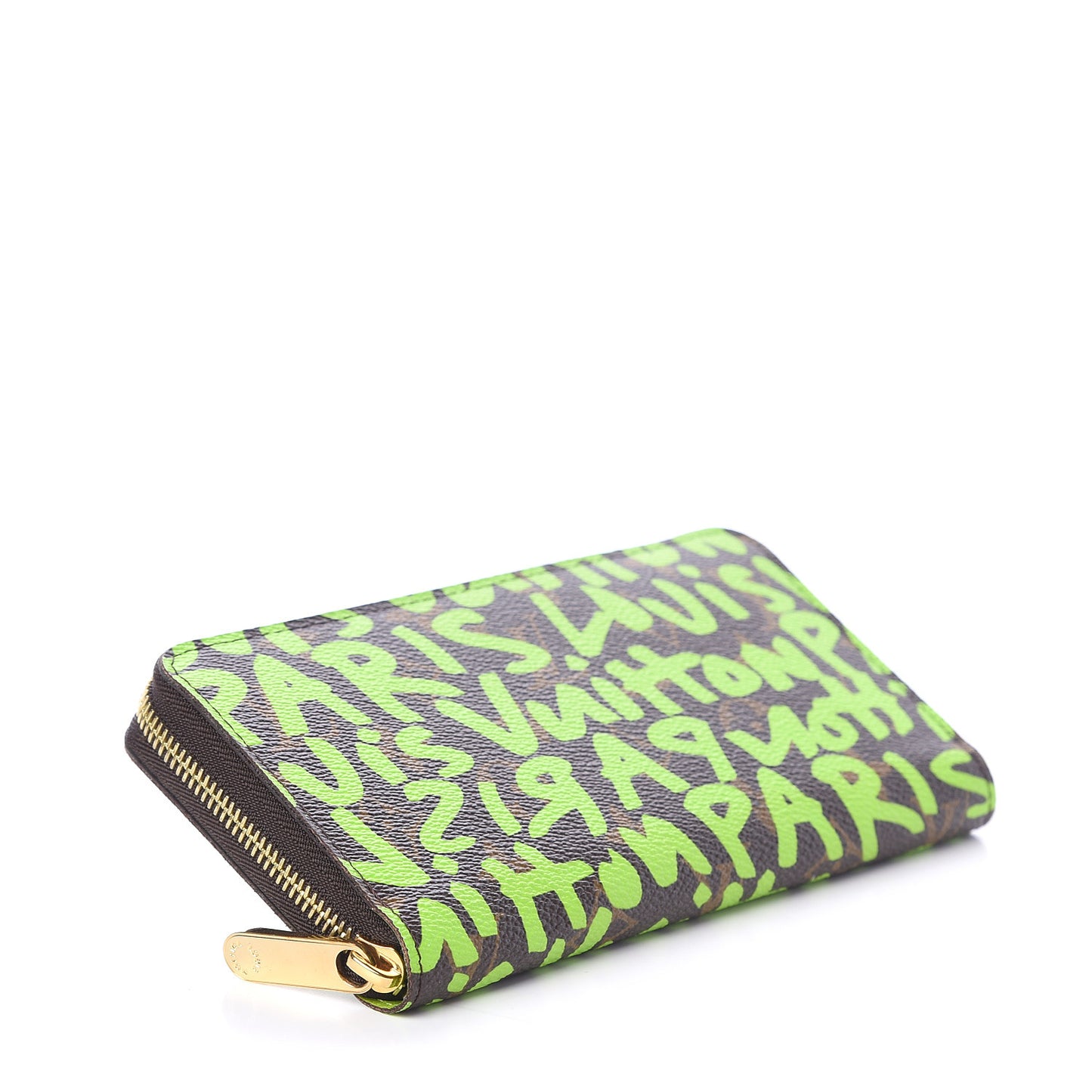 Monogram Graffiti Zippy Wallet Green