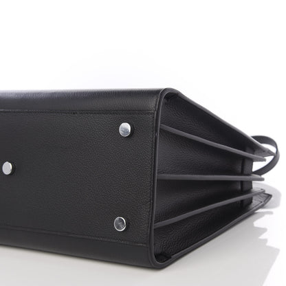 Saint Laurent Grained Calfskin Small Sac De Jour Black 6 of 11