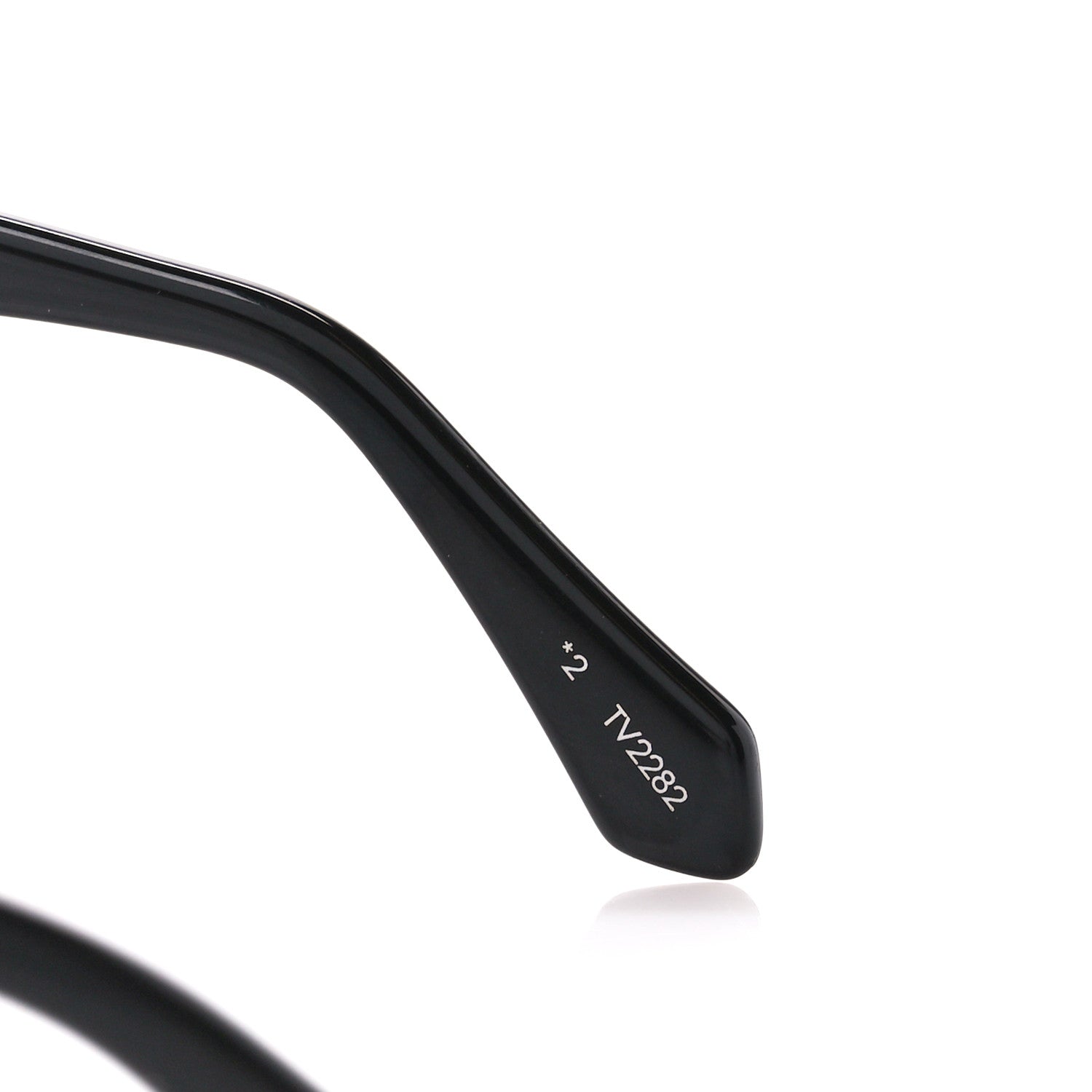 Louis Vuitton Acetate Swarovski Crystal Cyclone Sunglasses Z1736E Black 7 of 9