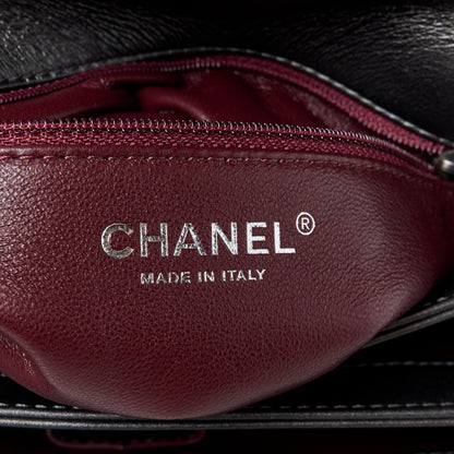 Chanel Metallic Faded Calfskin Quilted Small Trendy CC Dual Handle Flap Bag Silver Gold 8 of 15