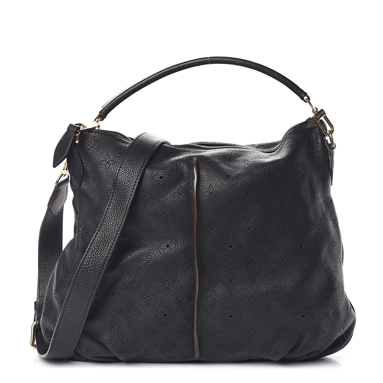 Louis Vuitton Mahina Selene MM Black 2 of 12