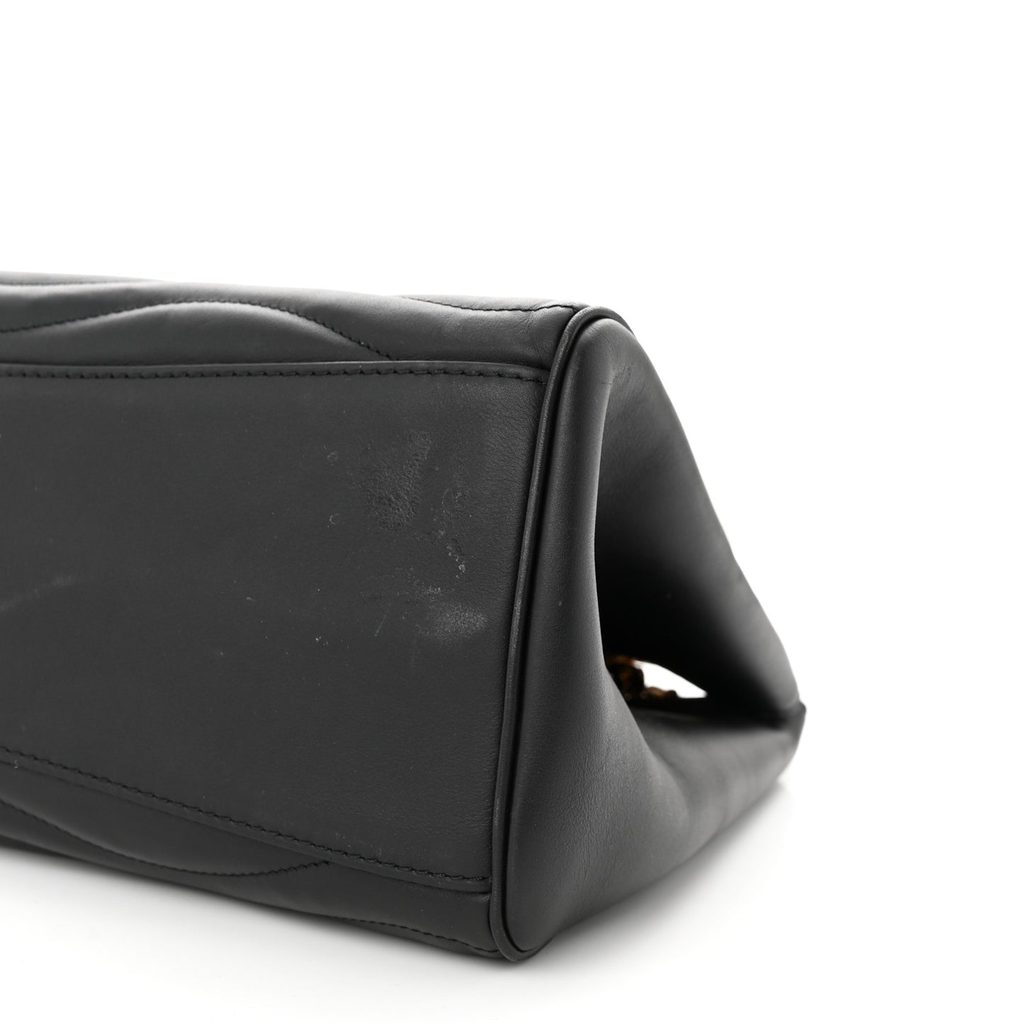 Calfskin New Wave Chain Tote Black