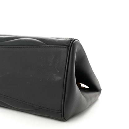 Louis Vuitton Calfskin New Wave Chain Tote Black 9 of 13