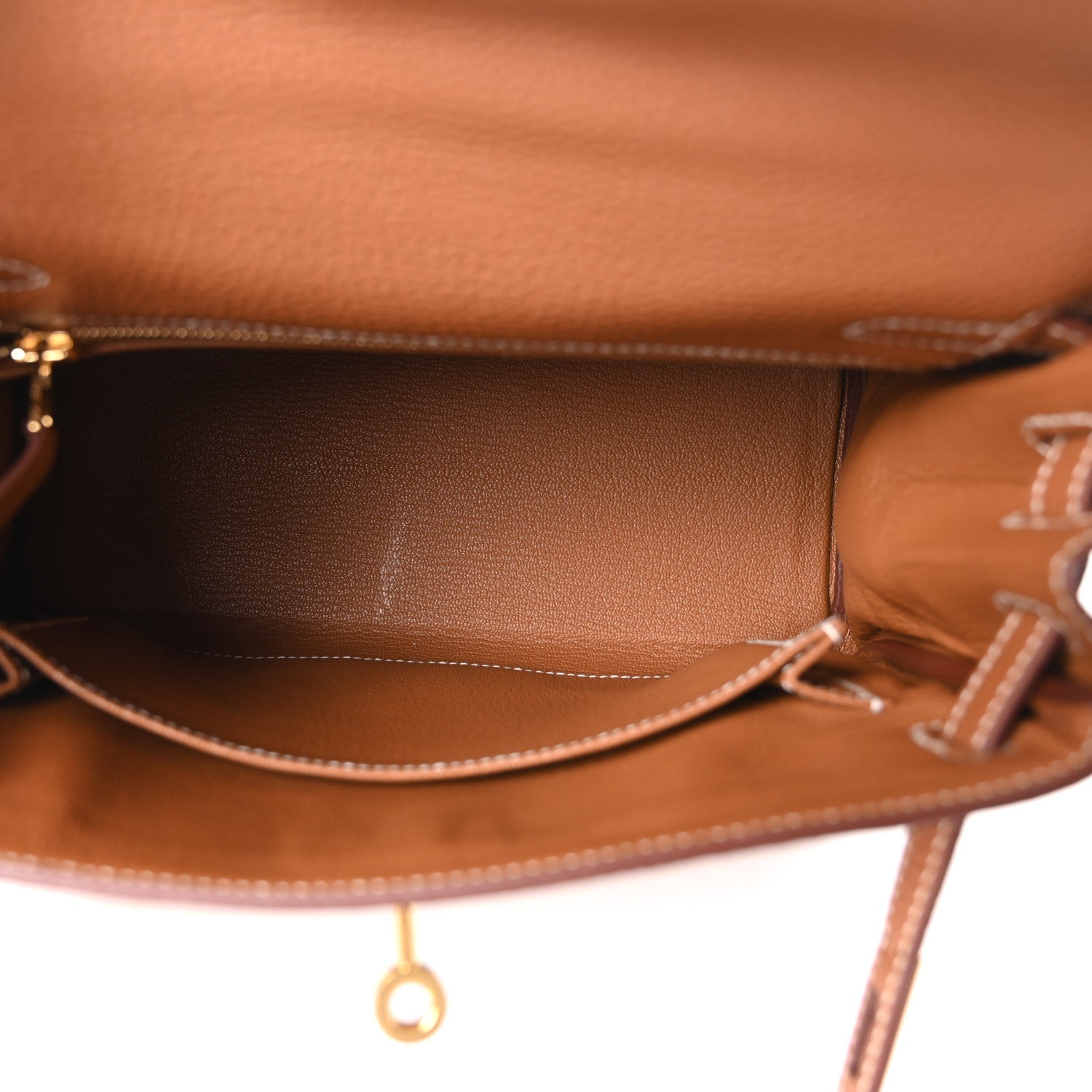 Hermes Togo Kelly Retourne 25 Gold 4 of 10