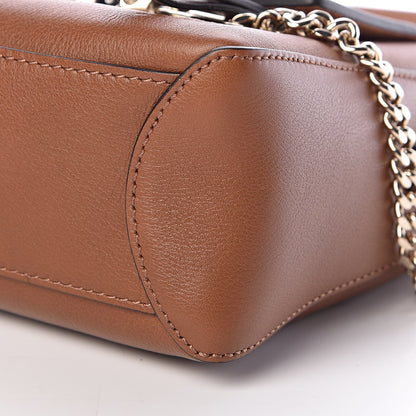 Chloe Calfskin Mini Faye Day Shoulder Bag Tan 10 of 10
