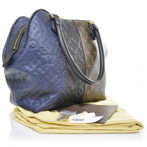 Louis Vuitton Monogram Stripes Medium Bag Marine 2 of 9