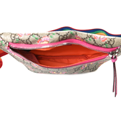 Gucci GG Supreme Monogram Butterflies Childrens Belt Bag Multicolor 5 of 11