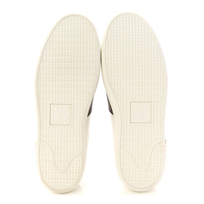 Louis Vuitton Calfskin Monogram Stud Front Row Sneaker 39 White 6 of 11