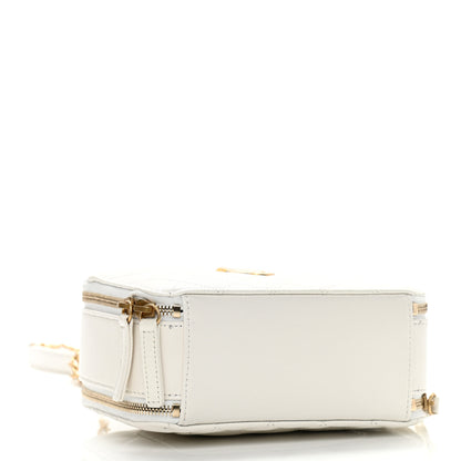 Chanel Caviar Quilted Small Pick Me Up Vanity Case White 4 of 10