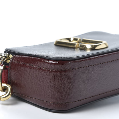 Marc Jacobs Saffiano Small Snapshot Camera Bag Black Multi 5 of 9