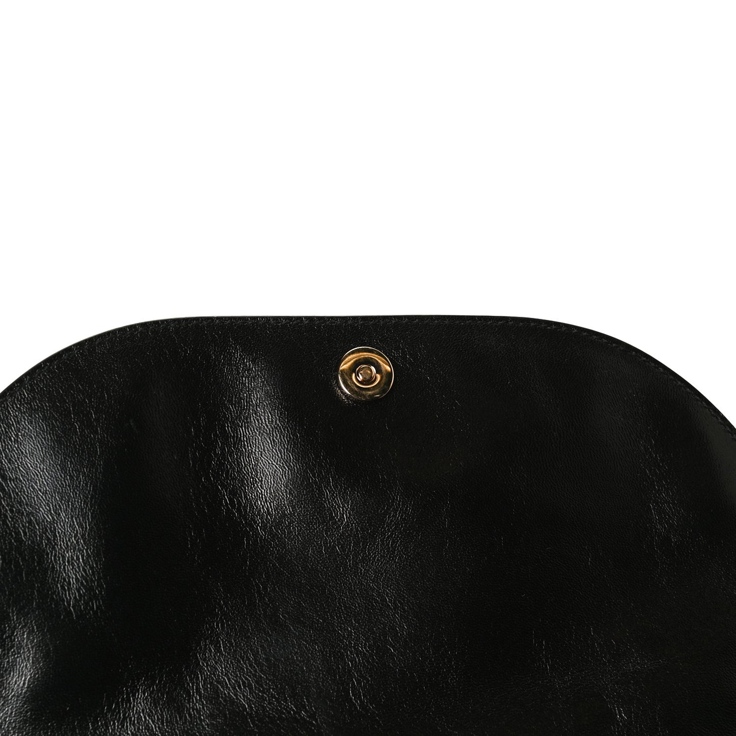 Lambskin Small Olympia Chain Shoulder Bag Black