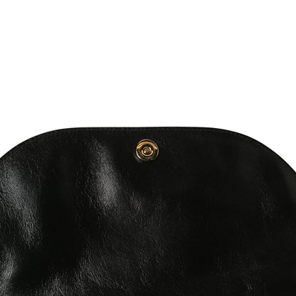 Burberry Lambskin Small Olympia Chain Shoulder Bag Black 12 of 13