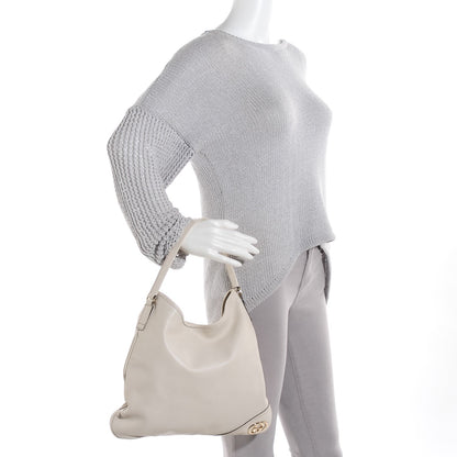 Gucci Calfskin Medium New Britt Hobo Off White 2 of 7