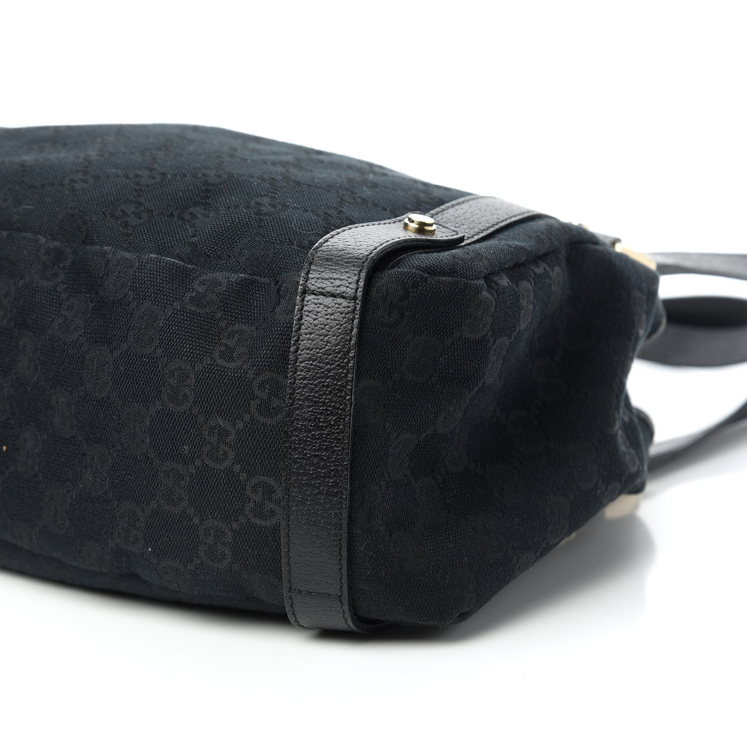 Gucci Monogram Medium Abbey Shoulder Bag Black 7 of 12