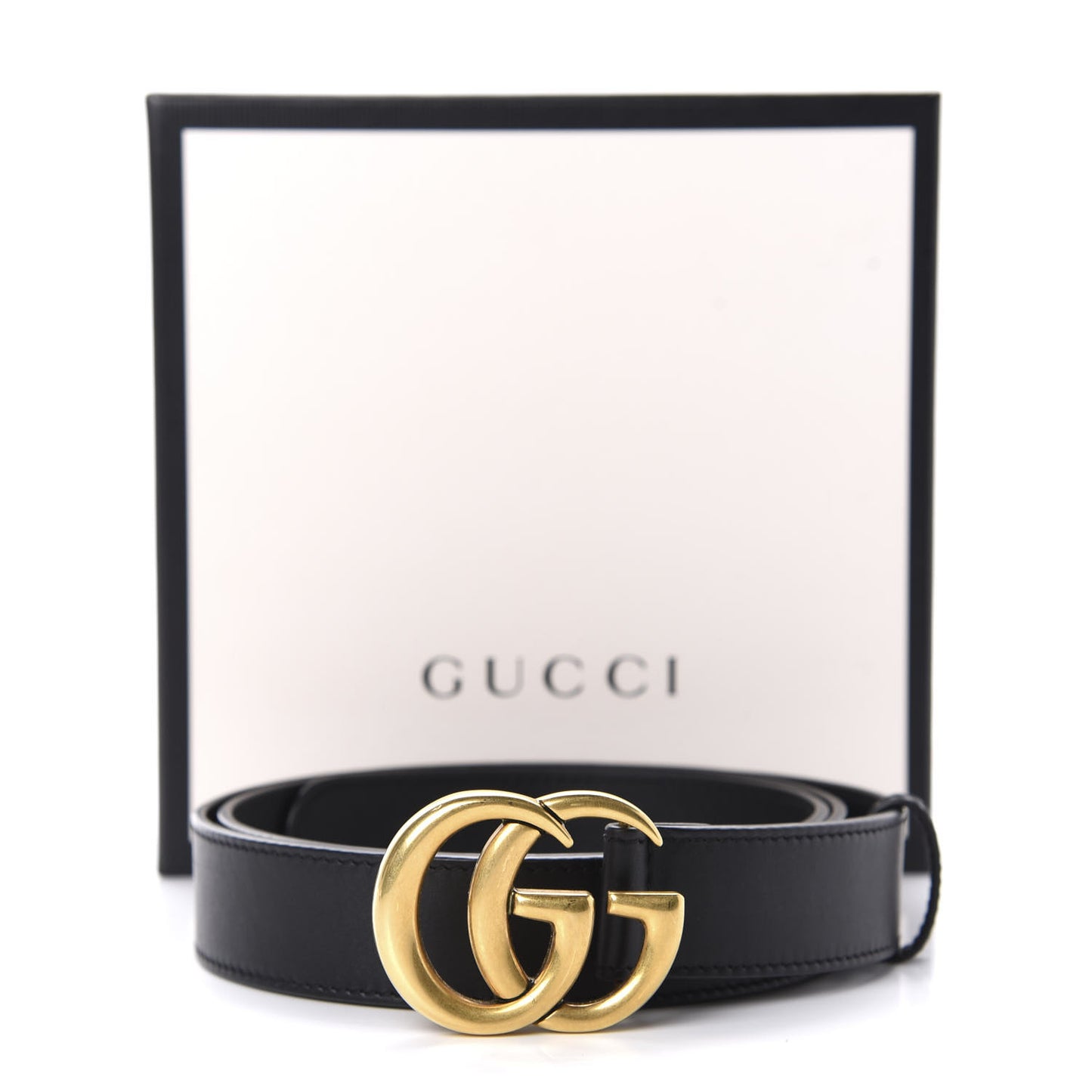 Calfskin Double G 30mm Belt 100 40 Black