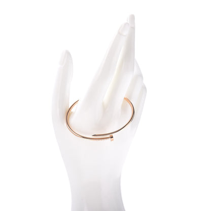 Cartier 18K Pink Gold Small Juste Un Clou Bracelet 16 2 of 5