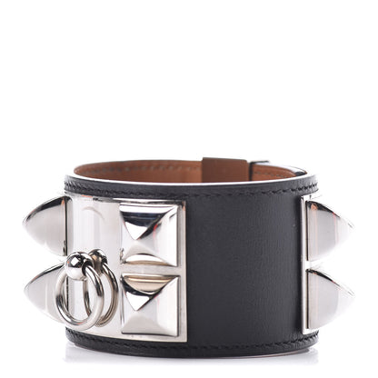 Hermes Chamonix Collier De Chien CDC Bracelet S Black 1 of 9