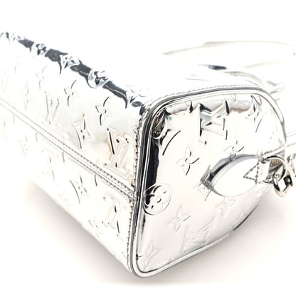 Louis Vuitton Monogram Miroir Speedy Bandouliere 20 Silver 9 of 9