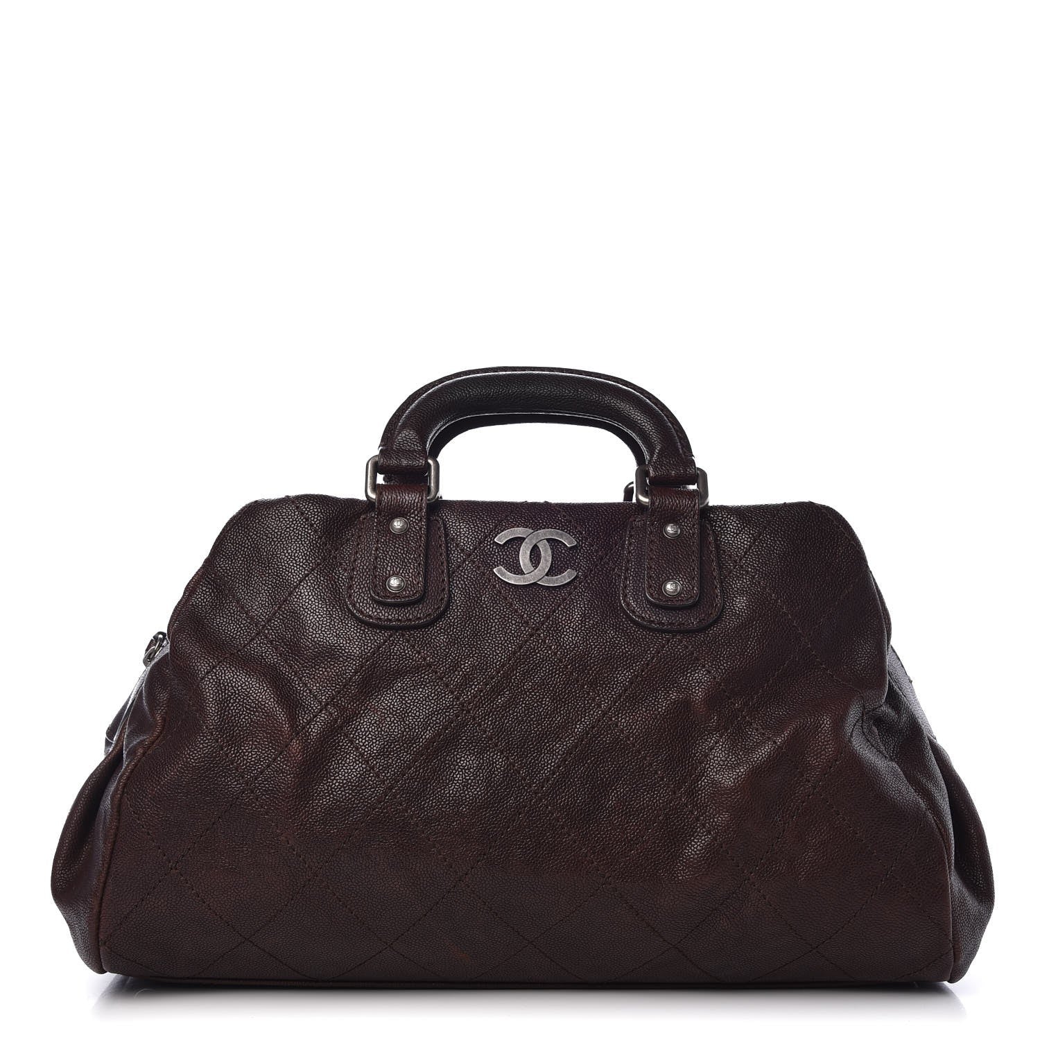Chanel Caviar Large Outdoor Ligne Doctor Bag Brown 1 of 18