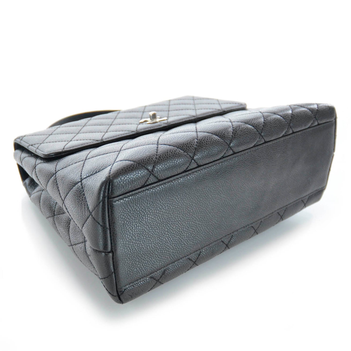 Caviar Kelly Flap Black