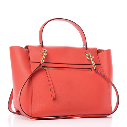 Celine Grained Calfskin Mini Belt Bag Vermillion 4 of 11