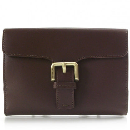 Burberry Leather Nova Check Wallet Brown 1 of 7