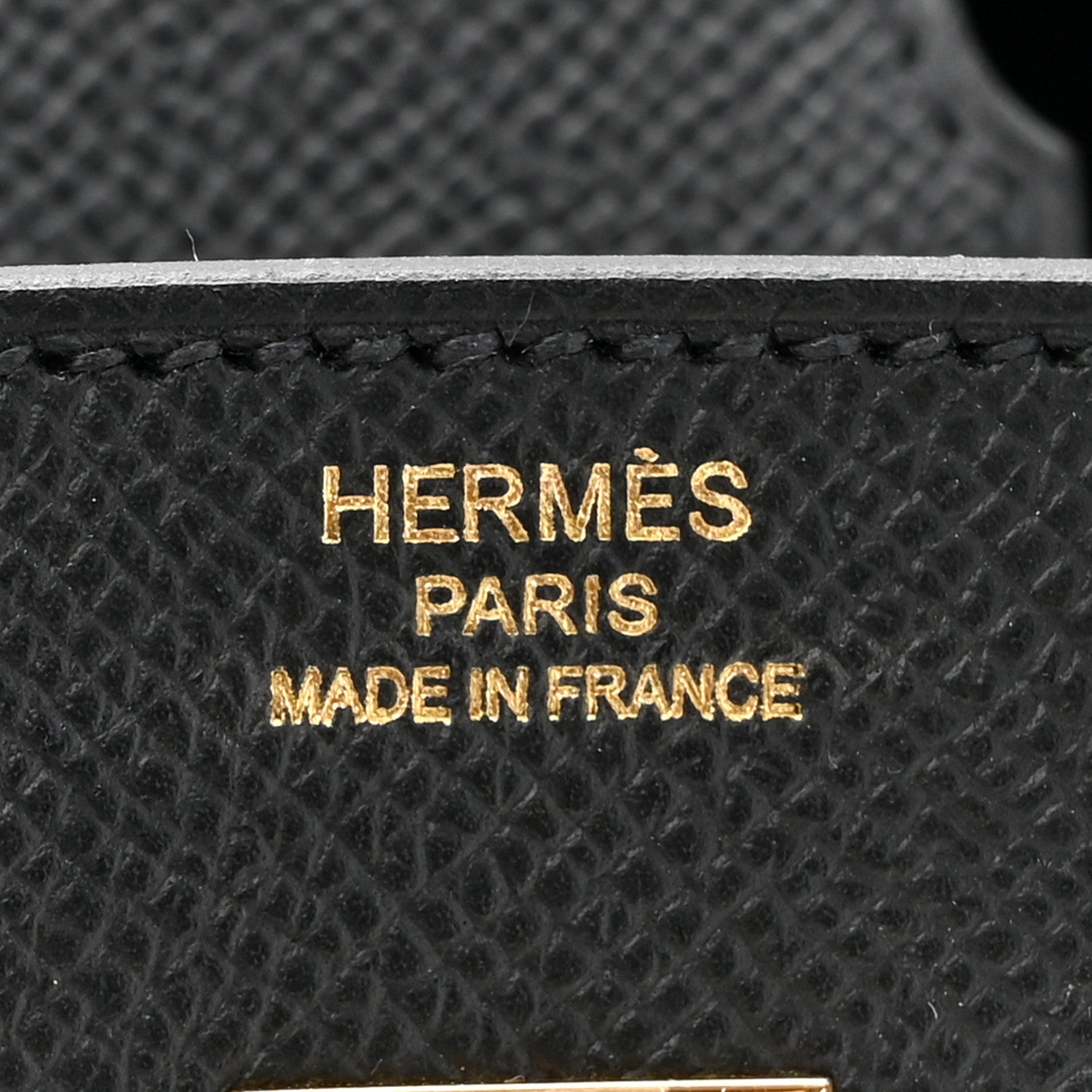 Hermes Epsom Birkin Sellier 25 Black 6 of 11