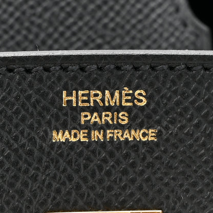 Hermes Epsom Birkin Sellier 25 Black 6 of 11