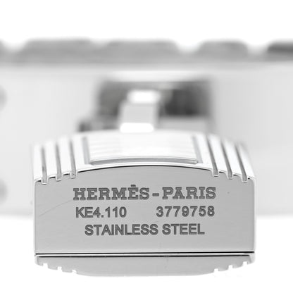 Hermes Stainless Steel 16mm Kelly Quartz Watch 3 of 4